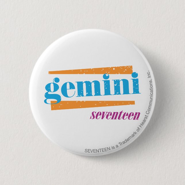 Gemini Aqua Button (Front)