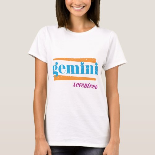 Gemini Aqua T_Shirt