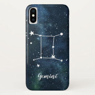 Gemini   Astrological Zodiac Sign Constellation iPhone XS Case