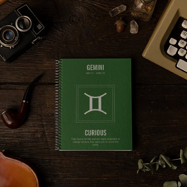 Gemini Astrology Sign Notebook (Creator Uploaded)
