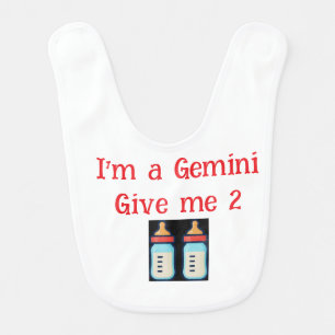 Gemini Baby Bib