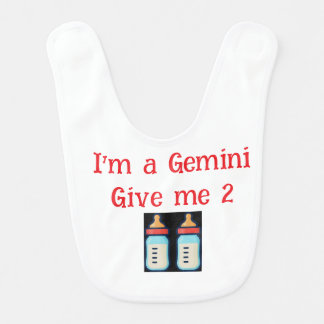 Gemini Baby Bib