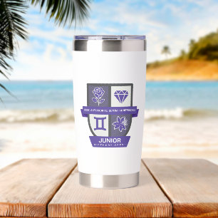 Gemini Birthday Crest™ for June 1-21 Insulated Tumbler