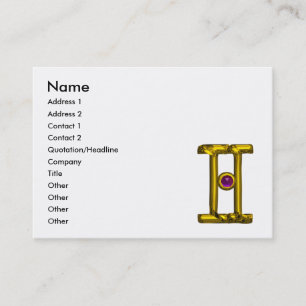 GEMINI BUSINESS CARD