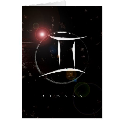 gemini card (Front)