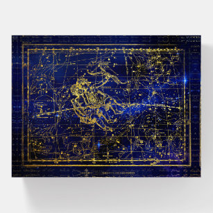 gemini constellation paperweight