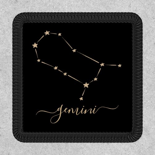Gemini Constellation Patch