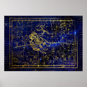 gemini constellation poster