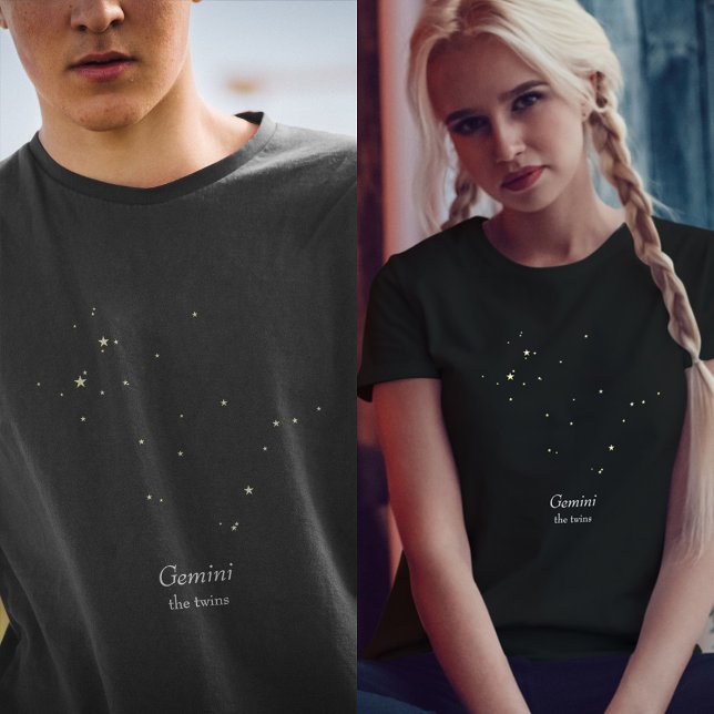 Gemini Constellation T-Shirt (Creator Uploaded)