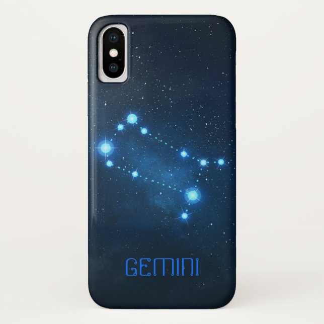 Gemini Constellation Zodiac | Astrology Case-Mate iPhone Case (Back)