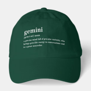 Gemini Definition Aesthetic Astrology Gift Hat