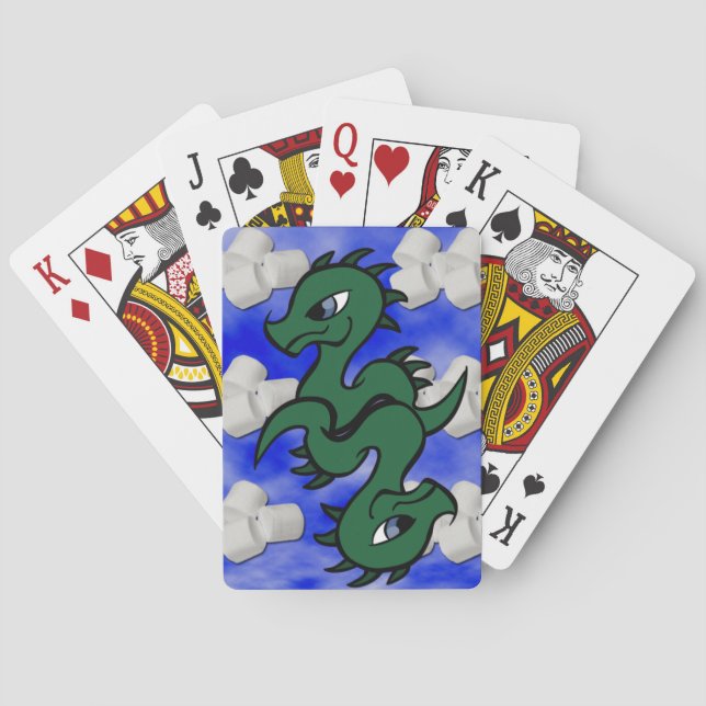 Gemini Dragons Poker Cards (Back)