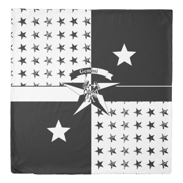 Gemini Duvet Cover (Front)