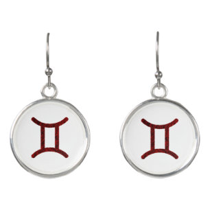 Gemini earrings