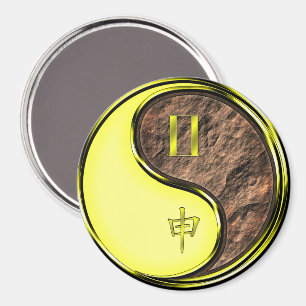 Gemini & Earth Monkey Magnet