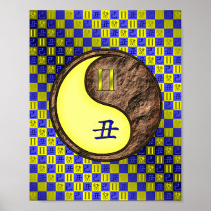 Gemini & Earth Ox Poster