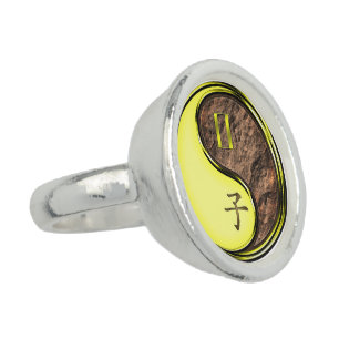 Gemini & Earth Rat Ring