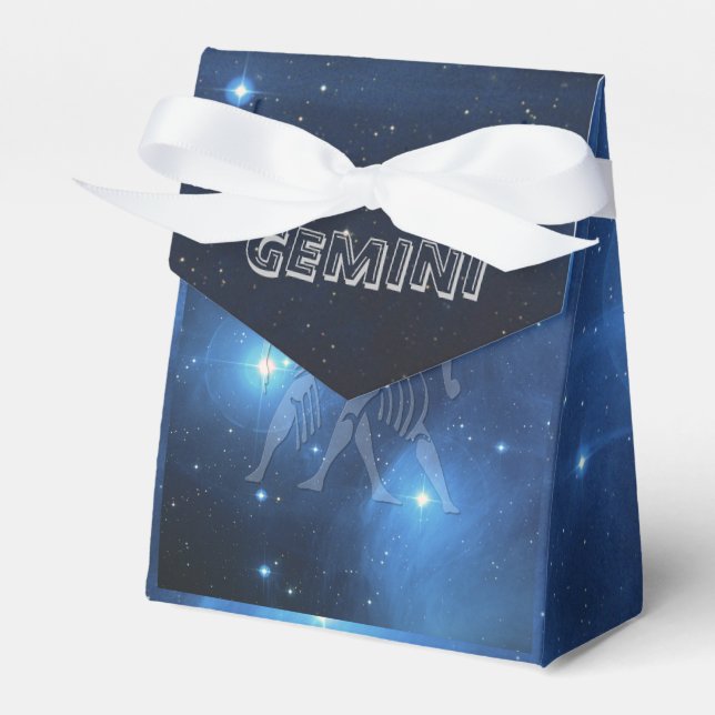 Gemini Favor Boxes (Front Side)