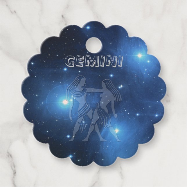 Gemini Favor Tags (Front)