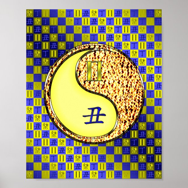 Gemini & Fire Ox Poster (Front)