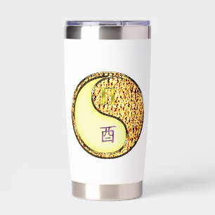 Gemini & Fire Rooster Insulated Tumbler