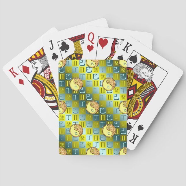 Gemini & Fire Snake Poker Cards (Back)