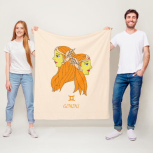 Gemini Fleece Blanket