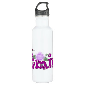 Gemini Flowers Water Bottle