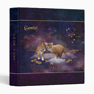 Gemini for Cat Lovers Binder