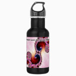 Gemini Fractal Art Stainless Steel Water Bottle