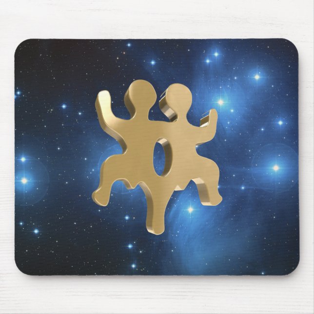 Gemini, Gemelli Mouse Pad (Front)