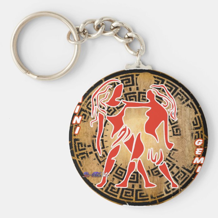 GEMINI GIFTS CUSTOMIZABLE PRODUCTS KEYCHAIN