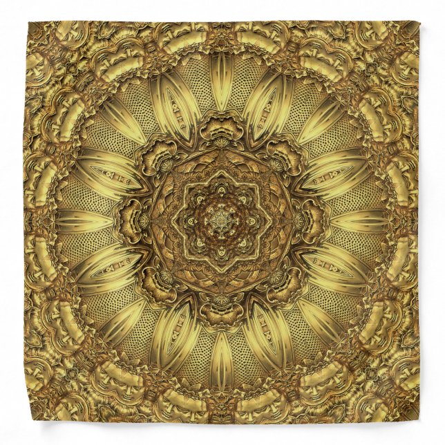 Gemini Gold Bandana (Front)
