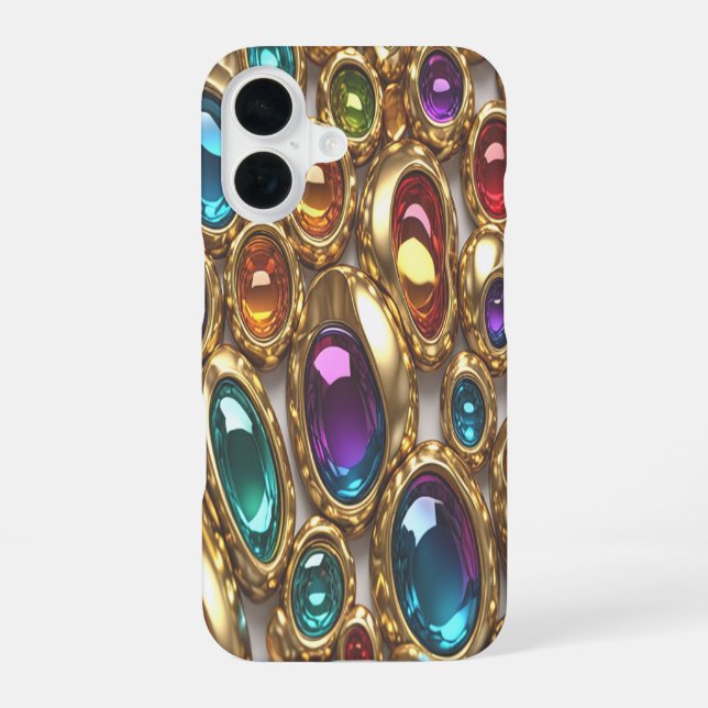  Gemini Gold - iPhone 16 Cases (Back)