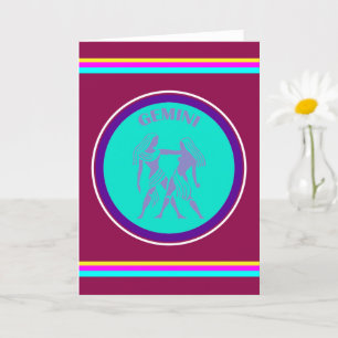 Gemini Greeting Card