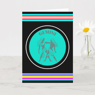 Gemini Greeting Card