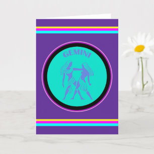 Gemini Greeting Card