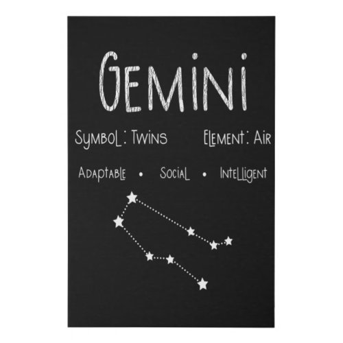 Gemini Horoscope Astrology Star Sign Birthday Gift
