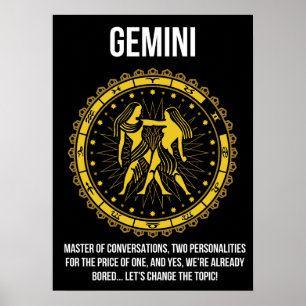 Gemini - Horoscope, Funny Zodiac Sign Humor