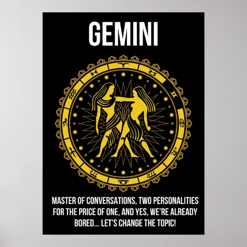 Gemini _ Horoscope Funny Zodiac Sign Humor