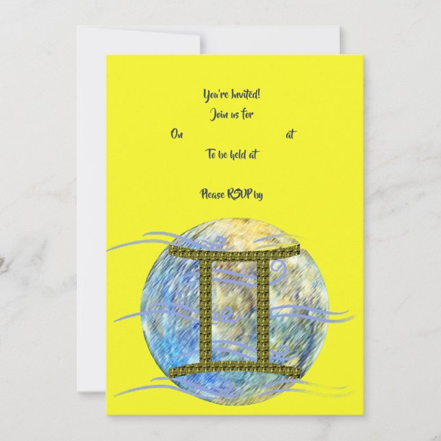 Gemini Invitation (Front)