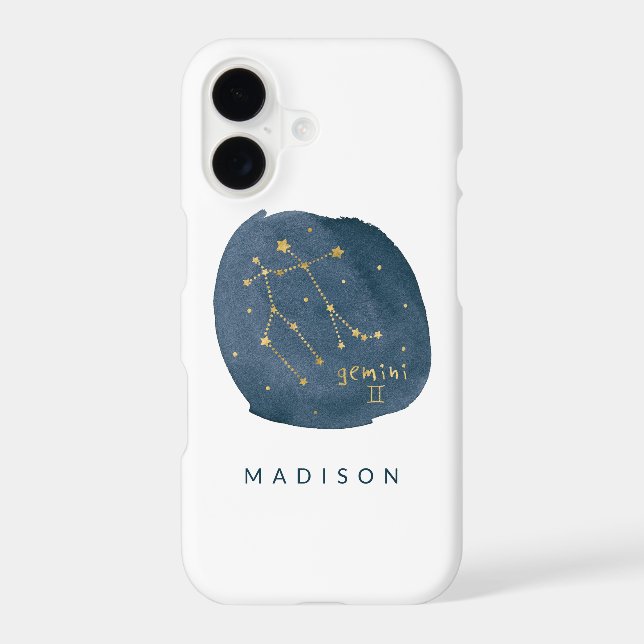 Gemini Iphone Case (Back)