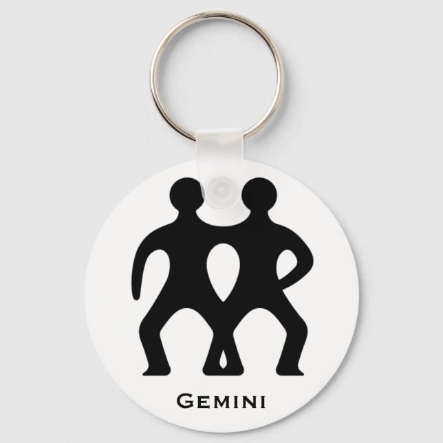 Gemini Keychain (Front)