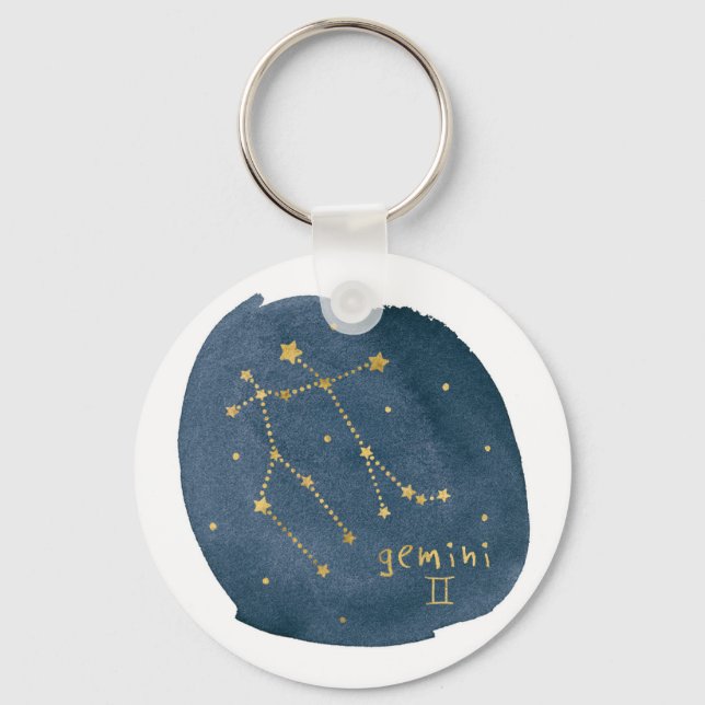 Gemini Keychain (Front)