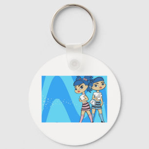 Gemini Keychain