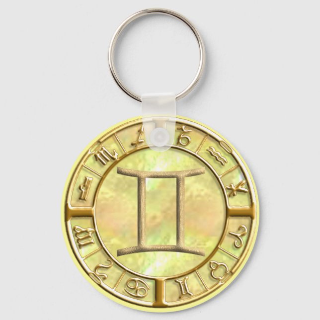 Gemini Keychain (Front)