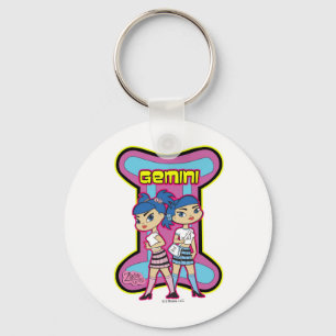 Gemini Keychain
