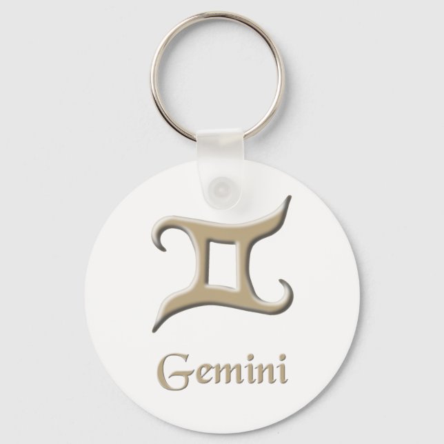 Gemini Keychain (Front)