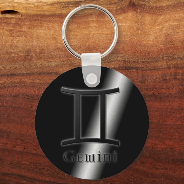 Gemini Keychain Zazzle