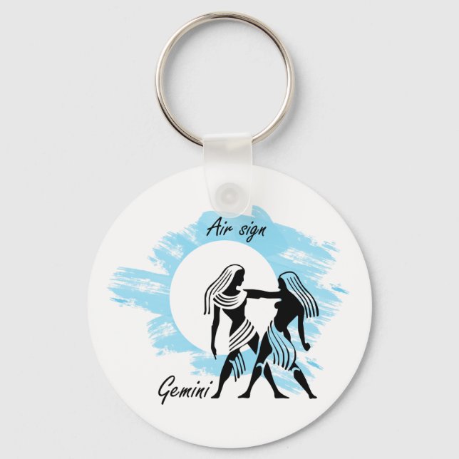 Gemini Keychain (Front)